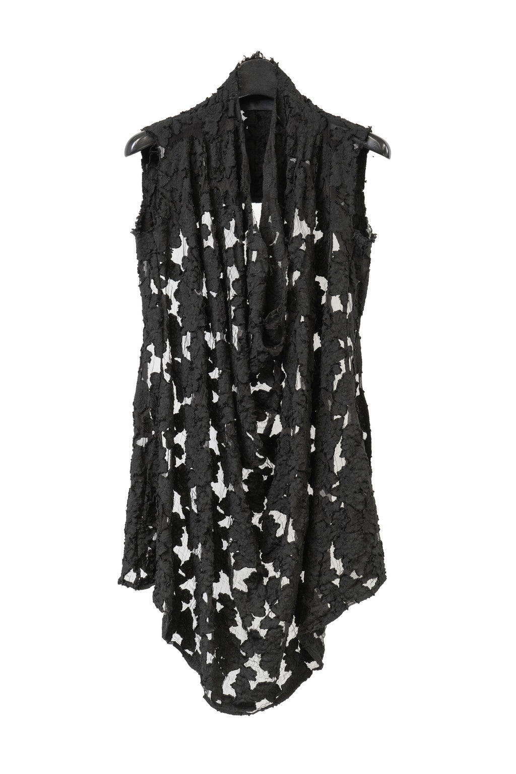 MARC LE BIHAN/Back Short Sleeveless Flowers Top – boutiqueW