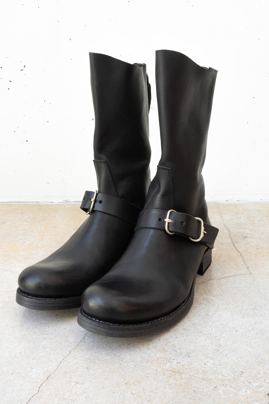 ma+ (エムエークロス) TALL BUCKLED BOOT-