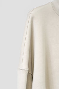 tous les deux ensemble/Brushed Lining High Neck Sweat