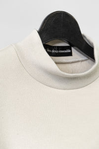 tous les deux ensemble/Brushed Lining High Neck Sweat