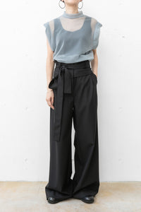 tous les deux ensemble/See-through Sleeveless Pullover