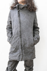 daub/SHORT ASYMMETRIC PARKA (Homme)