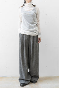 tous les deux ensemble/Homespun Tuck Pants