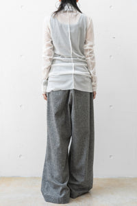 tous les deux ensemble/Homespun Tuck Pants