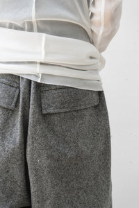 tous les deux ensemble/Homespun Tuck Pants