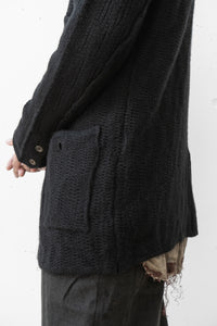 Aleksandr Manamis/SEMI DOUBLE BREASTED CARDIGAN (Homme)