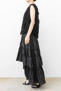 ISABEL BENENATO/Destroyed knit vest (Femme)