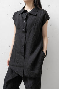 forme d'expression/Reclined Sleeveless Shirt