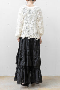 ISABEL BENENATO/Destroyed boxy jumper (Femme)