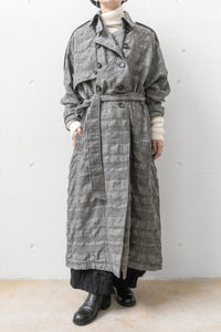 tous les deux ensemble/Herringbone Trench Coat