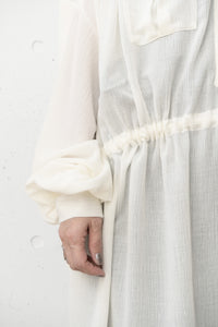 tous les deux ensemble/Chemise en crêpe rayée