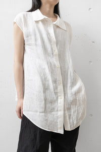 forme d'expression/Reclined Sleeveless Shirt