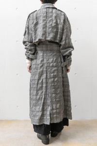 tous les deux ensemble/Herringbone Trench Coat