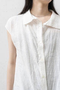 forme d'expression/Reclined Sleeveless Shirt