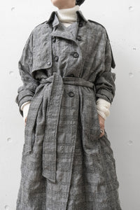 tous les deux ensemble/Herringbone Trench Coat