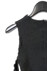 MARC LE BIHAN/CORSET EXTENSIBLE À MANCHES DÉCOLLETÉES