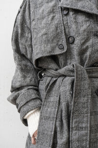 tous les deux ensemble/Herringbone Trench Coat