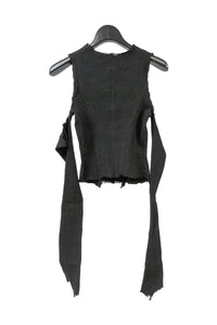 MARC LE BIHAN/CORSET EXTENSIBLE À MANCHES DÉCOLLETÉES