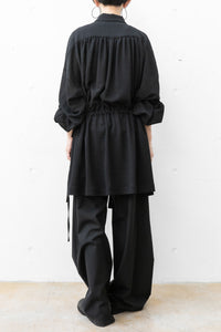 tous les deux ensemble/Chemise en crêpe rayée