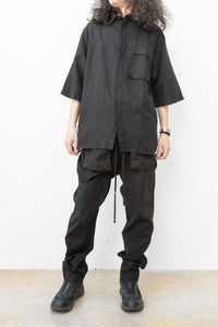 thom/krom Cotton Linen Half Sleeve Shirt (Homme)