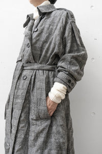 tous les deux ensemble/Herringbone Trench Coat