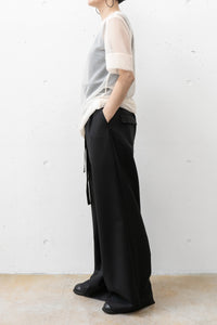 tous les deux ensemble/See-through Crewneck Pullover