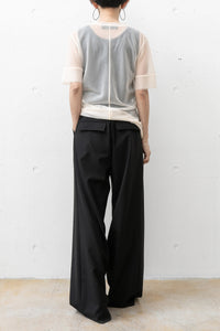 tous les deux ensemble/See-through Crewneck Pullover