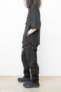 thom/krom Cotton Linen Half Sleeve Shirt (Homme)