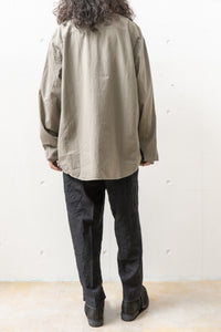 NICOLAS ANDREAS TARALIS/Hand Tailored Loose Shirt