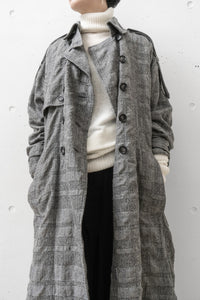 tous les deux ensemble/Herringbone Trench Coat