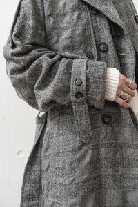 tous les deux ensemble/Herringbone Trench Coat