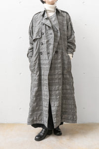 tous les deux ensemble/Herringbone Trench Coat