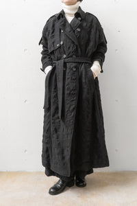 tous les deux ensemble/Herringbone Trench Coat