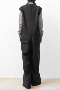 tous les deux ensemble/Homspun V-neck Jumpsuit