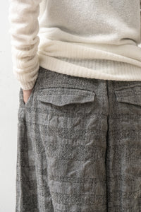 tous les deux ensemble/Herringbone Wide Pants