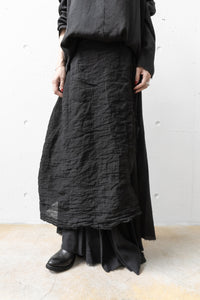 daub/DOUBLE LAYER SKIRT (Femme)