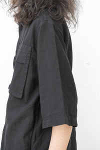 thom/krom Cotton Linen Half Sleeve Shirt (Homme)