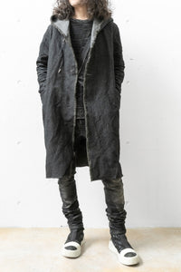 taichimurakami/"COIN" hooded COAT