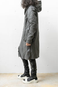 taichimurakami/"COIN" hooded COAT