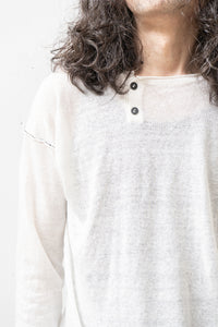 ISABEL BENENATO/Serafino lateral buttons closure sweater (Homme)