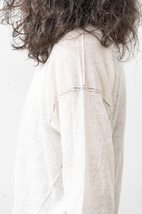 ISABEL BENENATO/Serafino lateral buttons closure sweater (Homme)