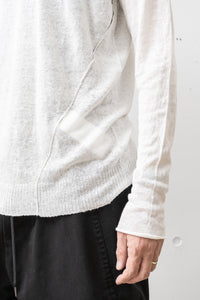 ISABEL BENENATO/Serafino lateral buttons closure sweater (Homme)