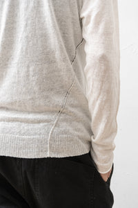 ISABEL BENENATO/Serafino lateral buttons closure sweater (Homme)
