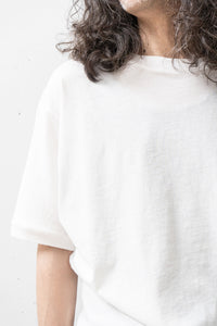 ISABEL BENENATO/Biological cotton jersey loose fit T-shirt (Homme)