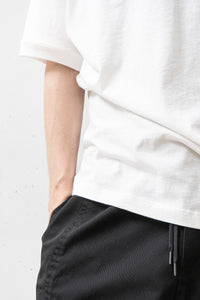 ISABEL BENENATO/Biological cotton jersey loose fit T-shirt (Homme)