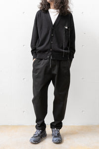 ISABEL BENENATO/Cardigan à coutures contrastées (Homme)