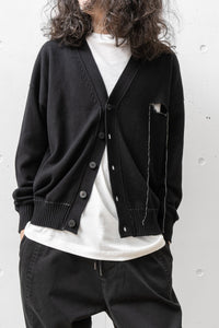 ISABEL BENENATO/Cardigan à coutures contrastées (Homme)