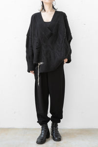 ISABEL BENENATO/Viscose comfort pant