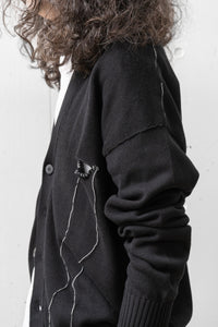 ISABEL BENENATO/Cardigan à coutures contrastées (Homme)