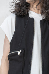 thom/krom Zip Up Vest (Homme)